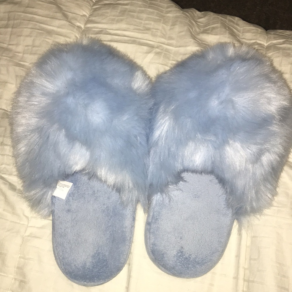 Fuzzy slippers